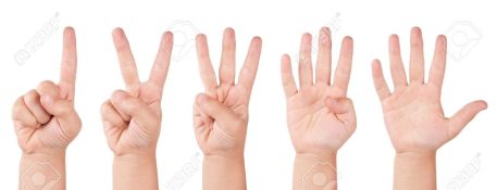 6125093-Kind-Finger-Zahlen-Menschliche-wenig-Countdown-hand-Stockfoto